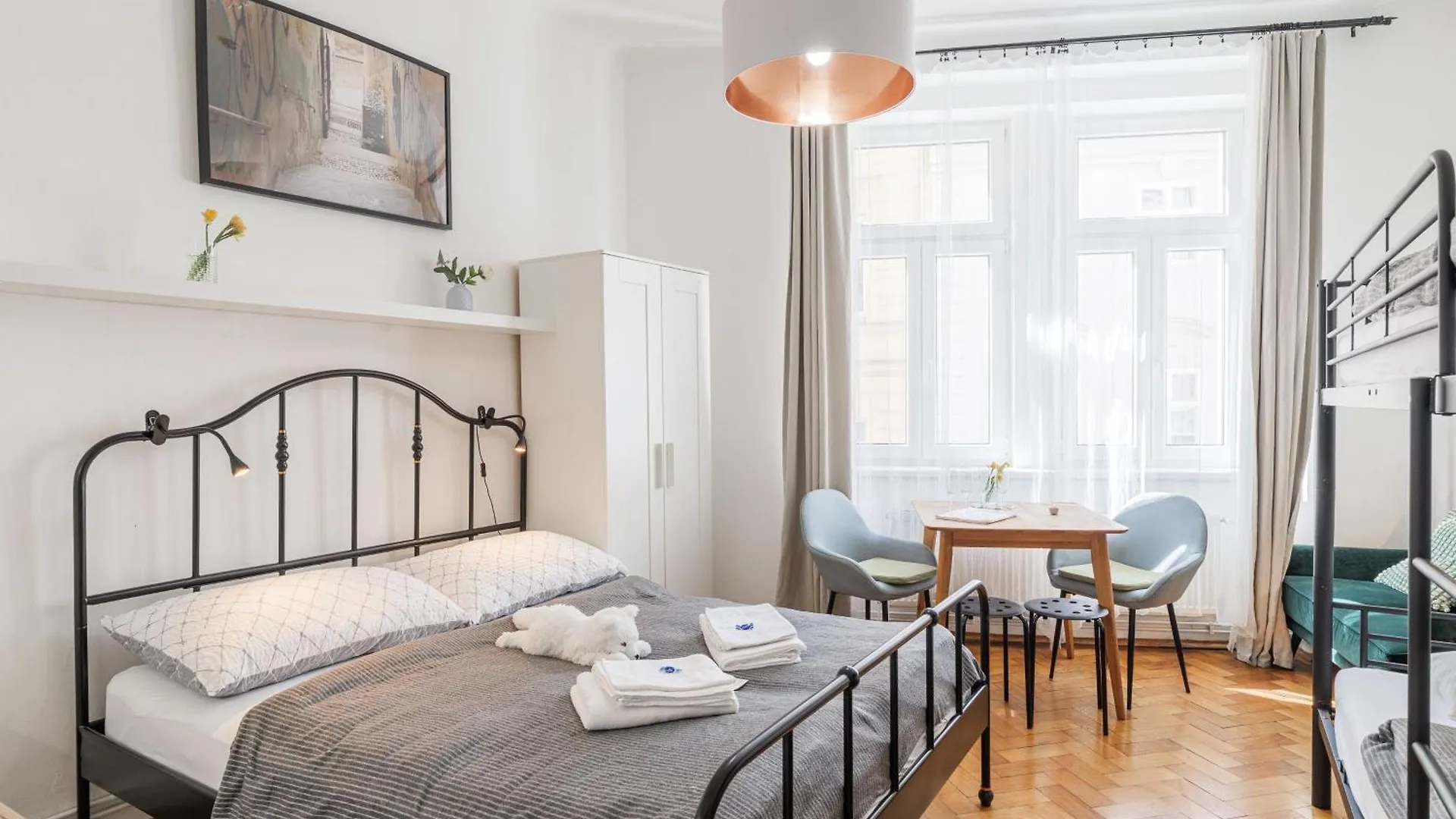 Apartment Bright Downtown Studio Prague