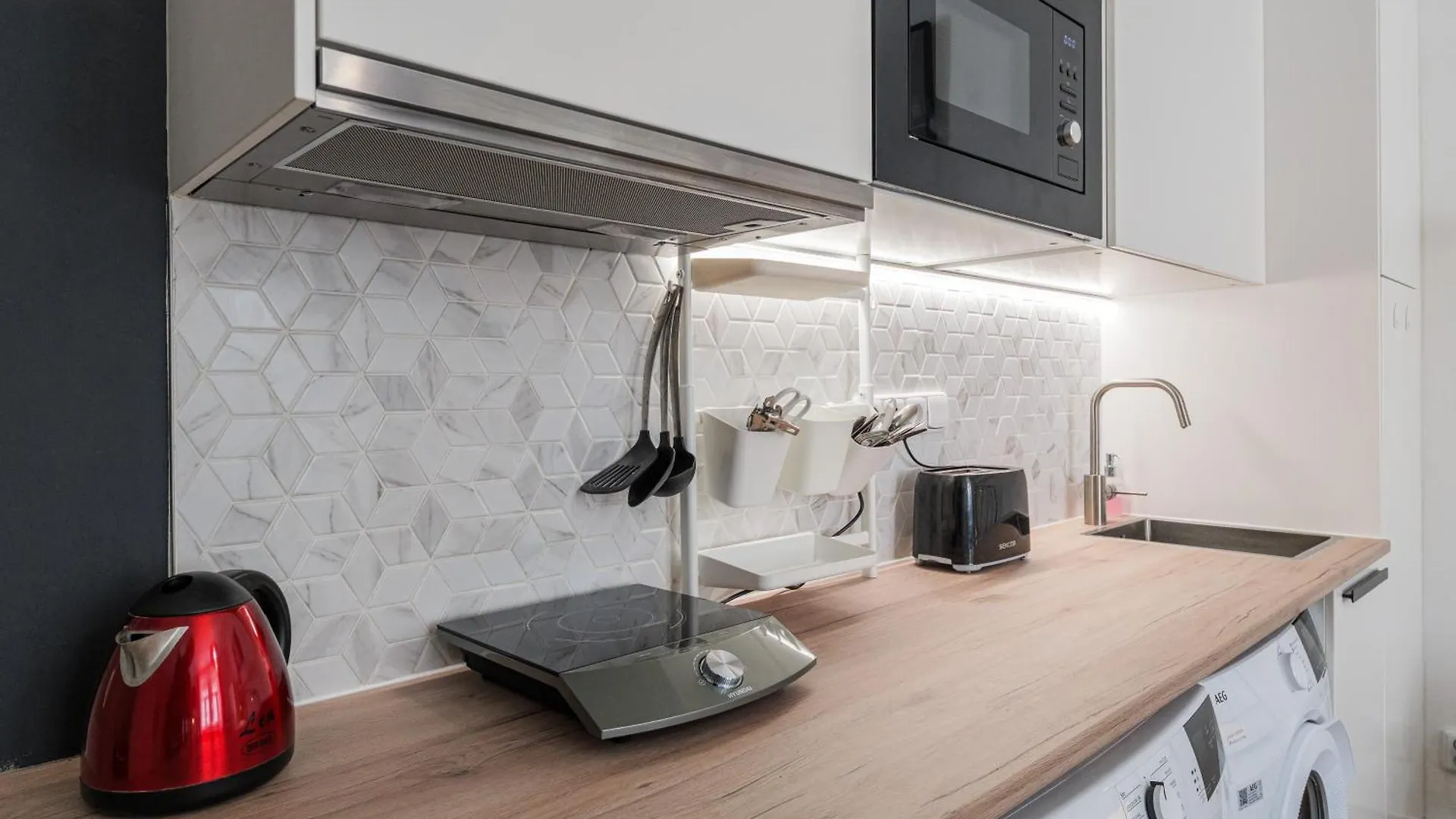 Bright Downtown Studio Praga Appartamento